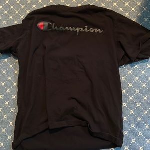 Black champion short sleeve